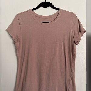 Banana Republic Dusty Pink Short Sleeve Tee